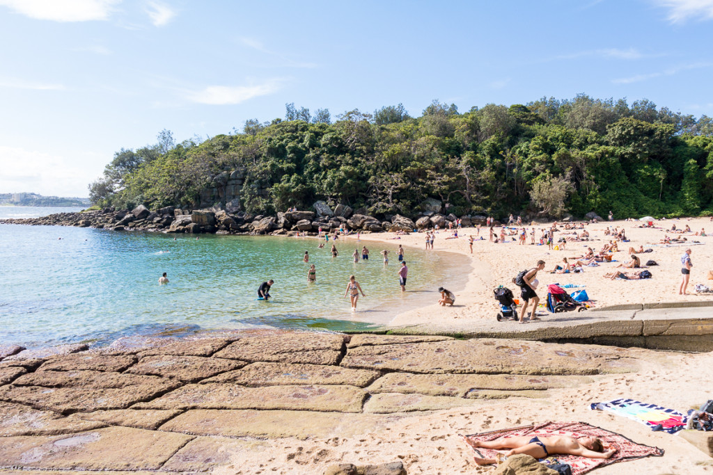 Besagter kleinerer Strandabschnitt